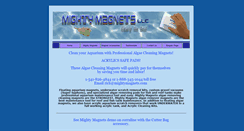 Desktop Screenshot of mightymagnets.com